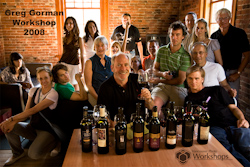 Greg Gorman wine tasting event